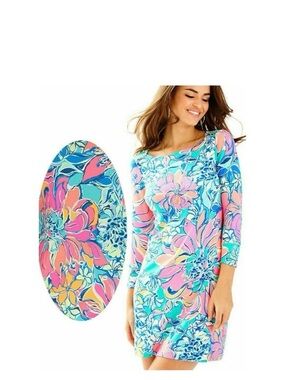 Lilly Pulitzer Sophie UPF 50
Seaside Aqua Breezy Babe Jersey
Tunic Dress XL NWT